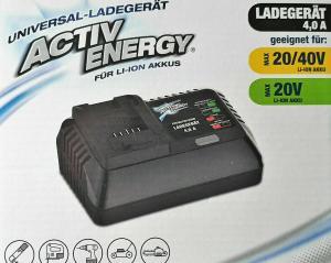 Activ Energy Universal Akku Ladegerät
