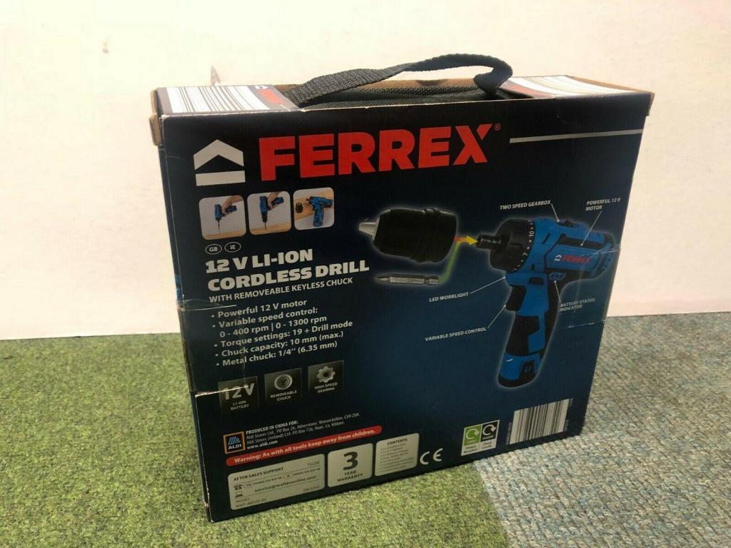 Ferrex AkkuBohrschrauber 20V von Aldi im Test & online kaufen