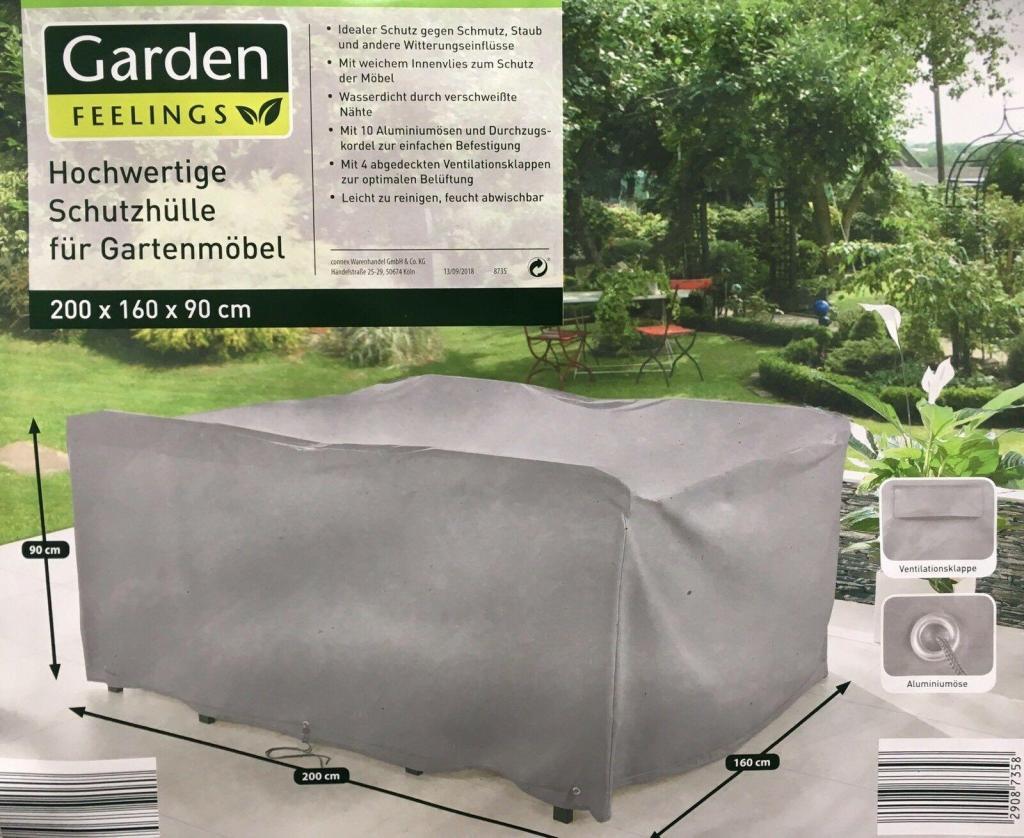 Garden Feelings Schutzhülle für Gartenmöbel 200 x 90 x60 cm