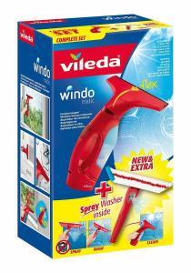 Vileda Fenstersauger Windomatic mit Spray-Einwascher