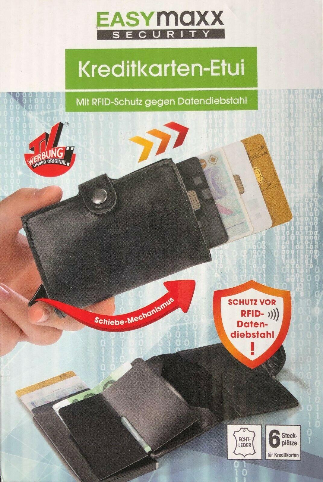 EASYmaxx Security Portemonnaie RFID