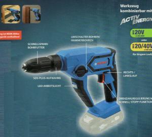 Ferrex 20 V Akku-Bohrhammer