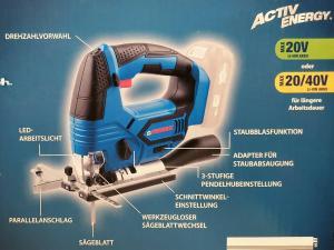 Ferrex 20 V Akku-Pendelhub-Stichsäge