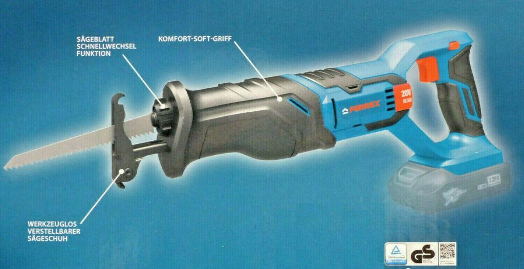 Ferrex 20 V Akku-Säbelsäge