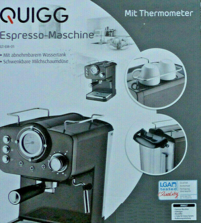 Quigg Espresso-Maschine