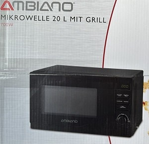 Read more about the article Angebot bei Aldi Nord ab dem 1. Juni 2023: Ambiano Mikrowelle mit Grill
