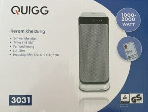 Quigg Keramikheizung