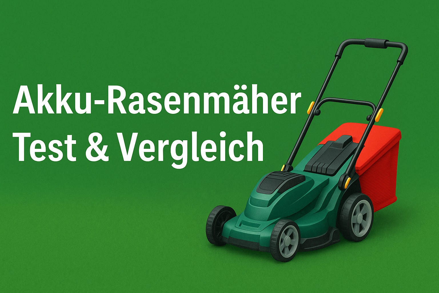 Akku-Rasenmäher Test, Vergleich und Ratgeber Kategorie