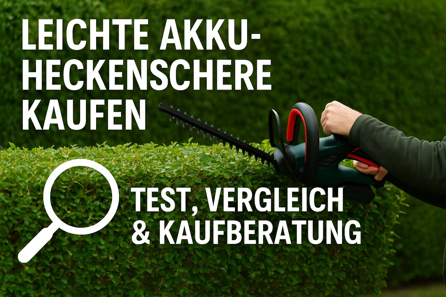 Mehr über den Artikel erfahren Leichte Akku Heckenschere kaufen – Test, Vergleich & Kaufberatung