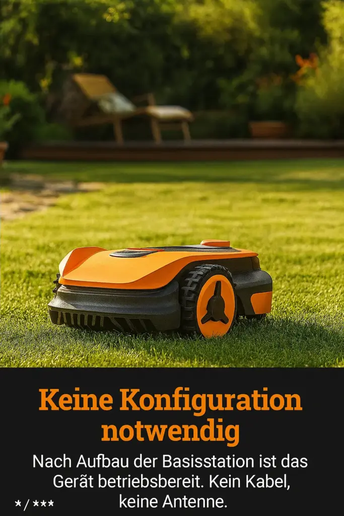 WORX-Landroid-Vision-L1300-im Einsatz auf Rasen.