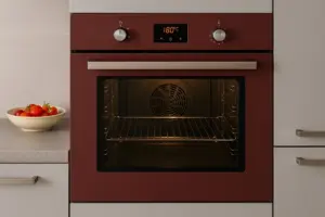Moderner Backofen unter 500 Euro in dunkler Ausführung im Test