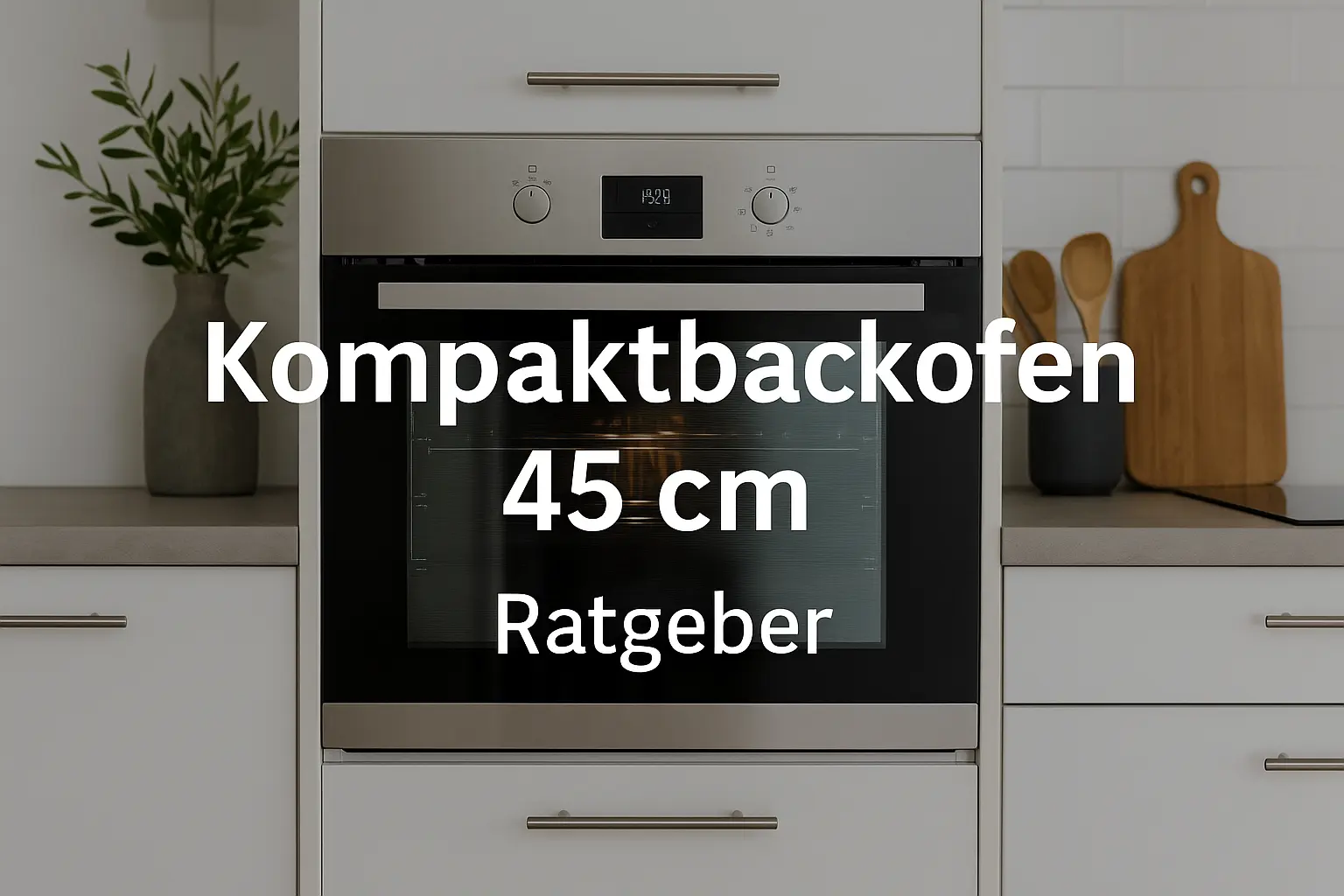 Mehr über den Artikel erfahren Kompaktbackofen 45 cm Test – Kleiner Backofen, große Leistung