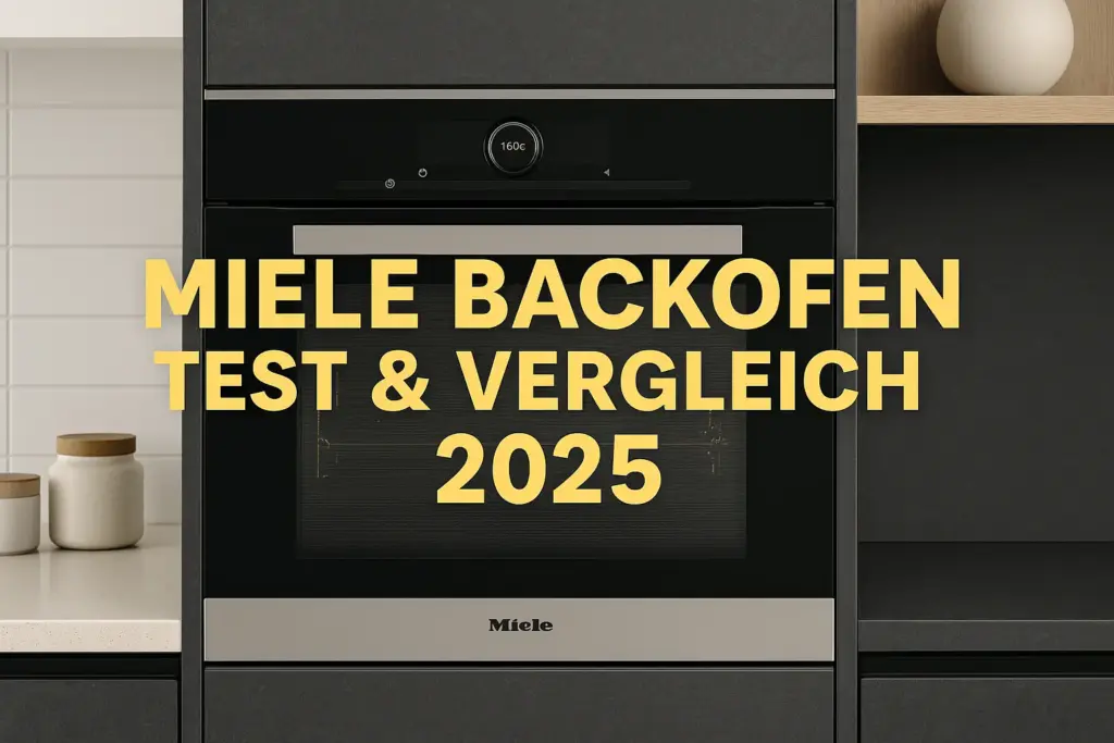 Moderner Miele Backofen in stilvoller Einbauküche – Testsieger im Vergleich 2025
