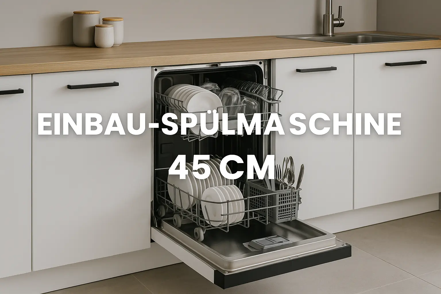 Mehr über den Artikel erfahren Einbau-Spülmaschine 45 cm – Slimline Test & Vergleich