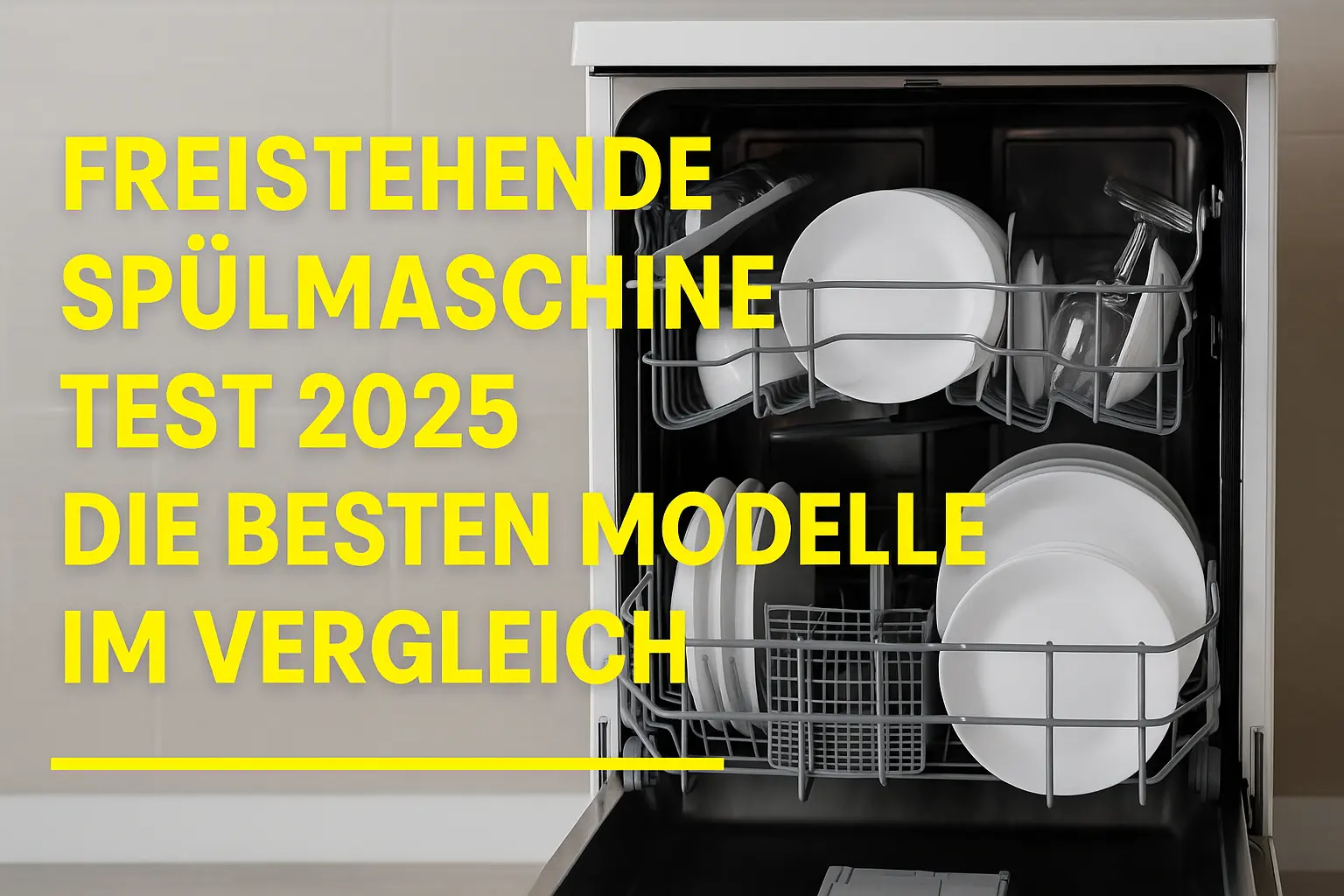 Mehr über den Artikel erfahren Freistehende Spülmaschine Test 2025 – Die besten Modelle im Vergleich