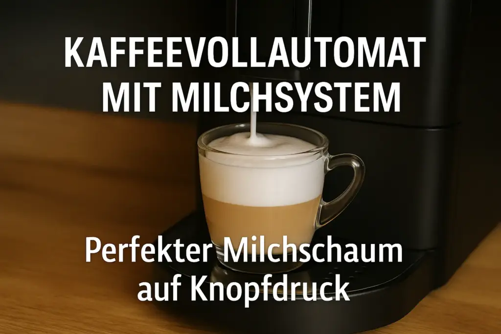 Kaffeevollautomat mit cremigem Milchschaum – Vergleich der besten Milchsysteme im Test