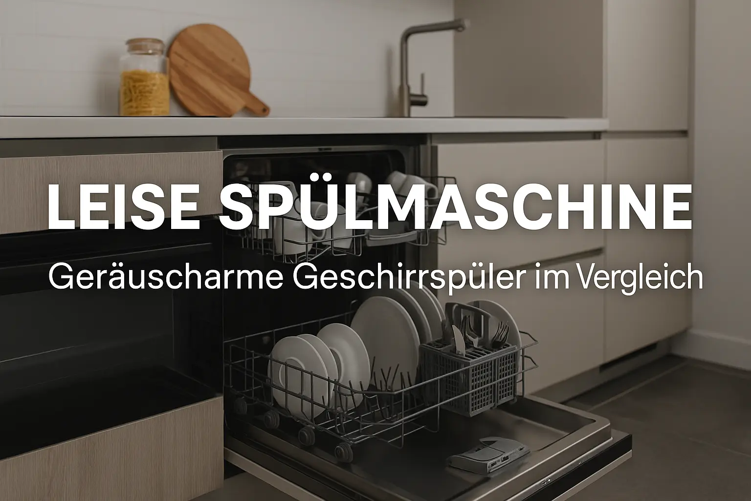 Mehr über den Artikel erfahren Leise Spülmaschine – Geräuscharme Geschirrspüler im Vergleich