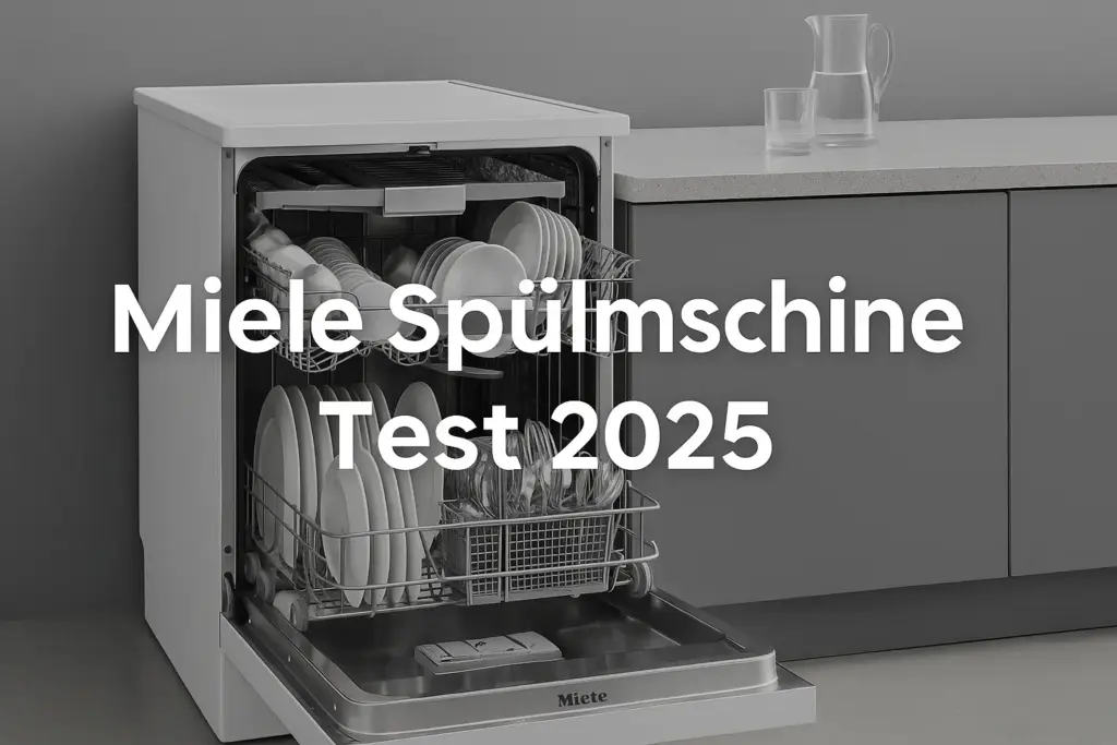Miele Spülmaschine in moderner Küche – Test 2025 der Premium-Modelle im Vergleich