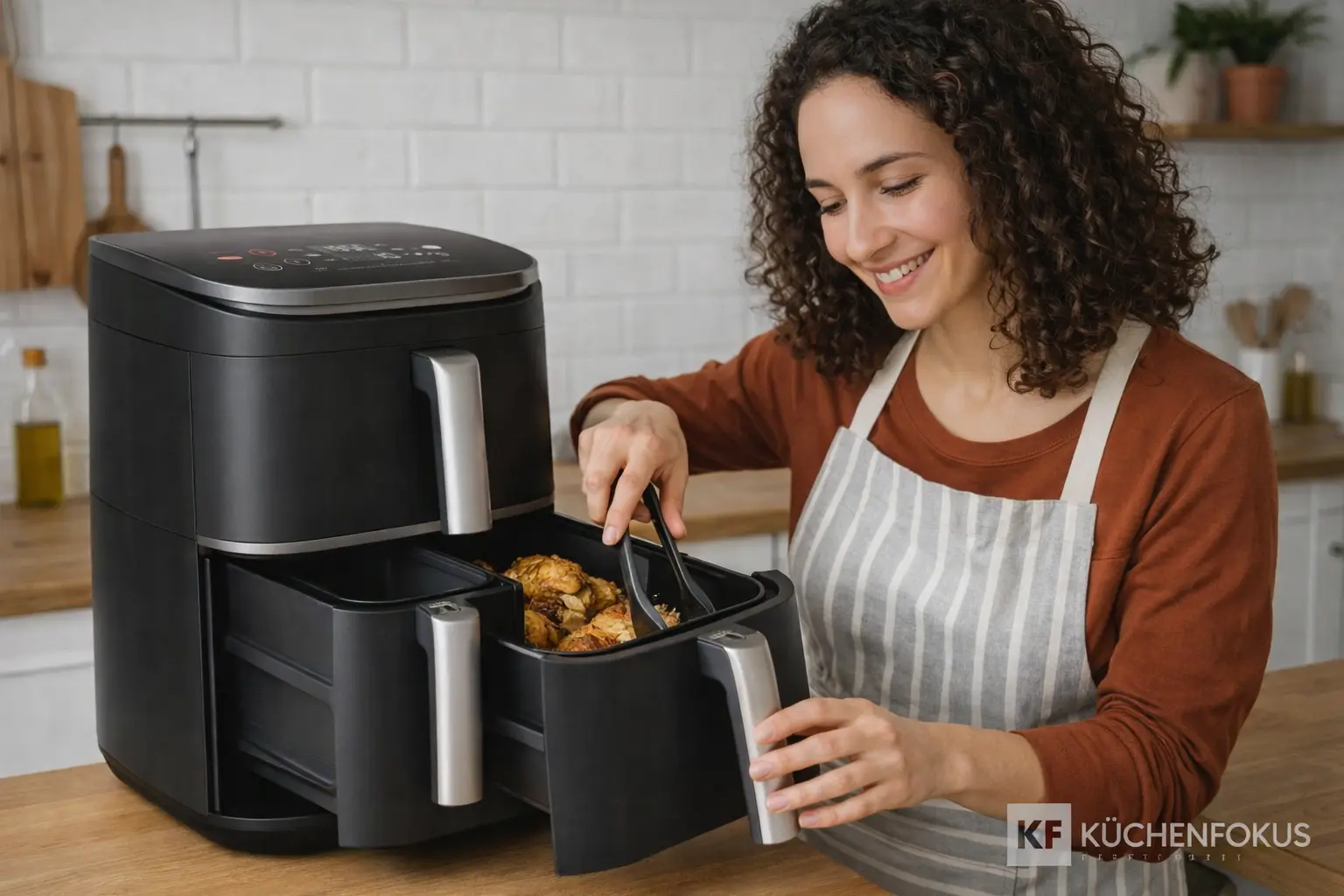 Mehr über den Artikel erfahren COSORI Turbo Tower Pro Test: Der große Airfryer für schmale Küchen?