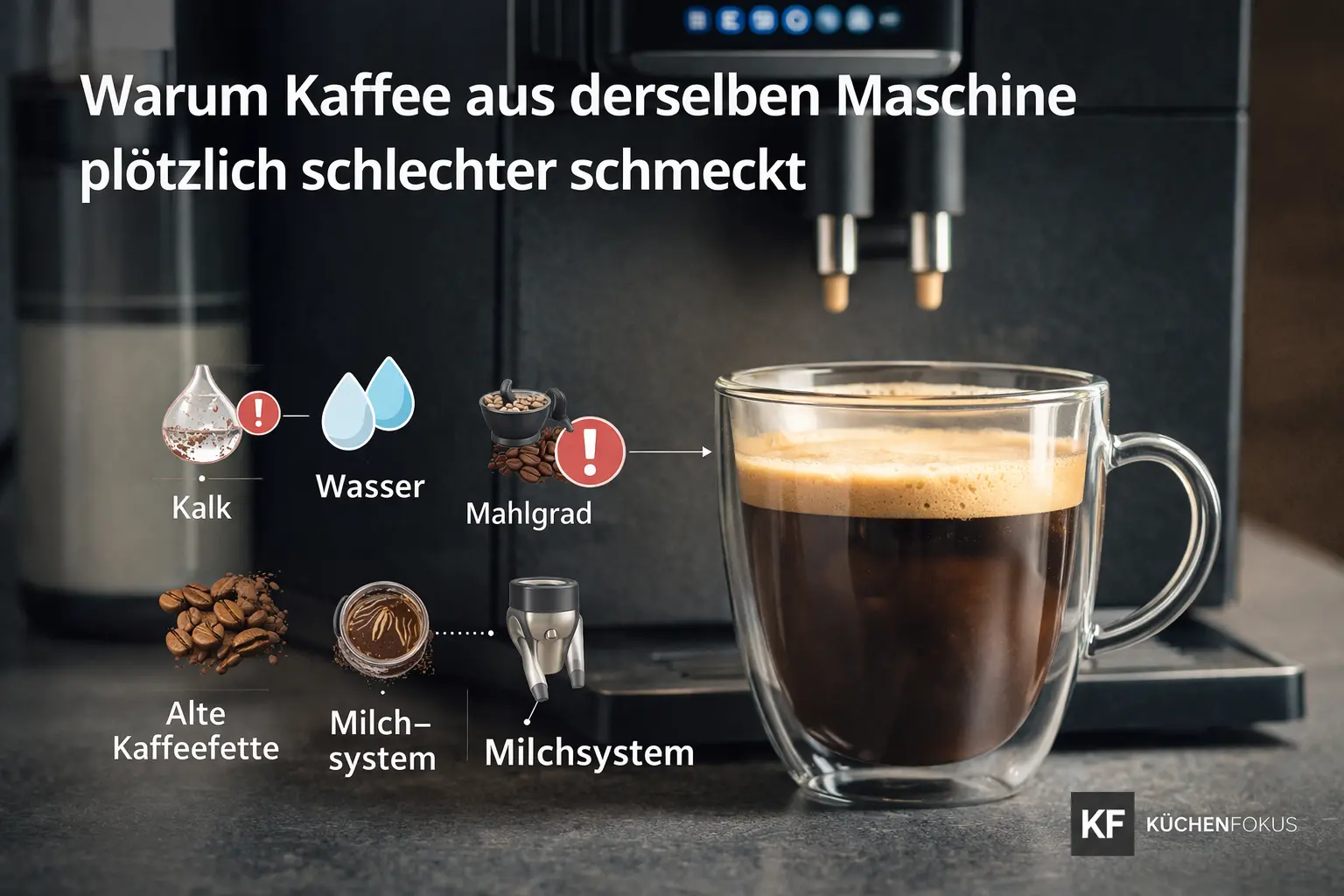 Mehr über den Artikel erfahren Warum schmeckt Kaffee plötzlich schlechter?