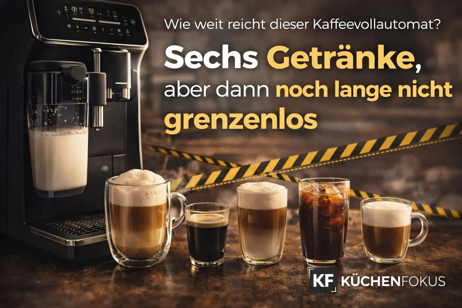 Mehr über den Artikel erfahren Sechs Getränke, aber keine grenzenlose Komfortwelt: Wie weit die Philips 3300 LatteGo wirklich reicht