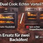 Samsung NV7B4550VAS/U1 Dual Cook: Echter Vorteil oder kein Ersatz für zwei Backöfen?
